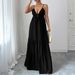 Diyun European And American Elegant Style Strapless Long Dress Women's Clothing 2025 Autumn/Winter Independent_ecoleips.com