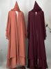 Ramadan Chiffon Open Abaya Dubai Turkey Kaftan Muslim For Women Kimono Modest Robe Femme Caftan Marocain Islam Clothing Dress_ecoleips.com