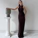 Summer Fashion Sexy Lace Patchwork Cutout Dress Casual Elegant Hollow Out Lace Sundress For Women Summer Beach Daily Party_ecoleips.com