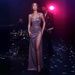 2025 Women's Sequin Split Plus Size Long Sexy Off-Shoulder Tube Top Flared Evening Dress_ecoleips.com