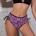 Cross Border European And American Bikini Sexy Swimsuit Set Menstrual Physiological Underwear Waterproof Side Leakage Split Menstrual Swimsuit_ecoleips.com