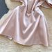 Women's Clothing Elegant Satin Party Dress With Bow Detail - Off Shoulder A-Line Mini Dress For Women_ecoleips.com