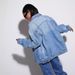 Women's Clothing New Loose Denim Jacket Women's Street Fashion Washed Casual Workwear Jacket_ecoleips.com