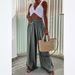 2026 European And American Spring And Summer, Pocket Casual Wide-leg Explosion Loose Casual Fashion Trousers Women_ecoleips.com