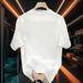 Women's Clothing printed bear short sleeved T shirt trendy brand slim short sleeved T shirt top_ecoleips.com