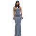 European And American TUME Women's Fashion 2026 Kardashian Skims Casual Slim Fit Strap Home Long Dress_ecoleips.com