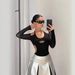 Sexy Hot Girl Backless Summer Thin Bodysuit European American Style Pure And Seductive Pure Color Women's Jumpsuit Romper_ecoleips.com