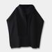 C Brand 25 Autumn Winter New Deconstructed Blend Cape Gray Women's Unique Wool Coat0901491012_ecoleips.com