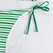 Women's Striped Bikini Set – Sexy Triangle Top & Adjustable Ties (Hot Spring & Beach Swimwear)_ecoleips.com