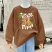Women's European Style Fleece Lined Thickened Sweatshirt Top Niche Design High-End Autumn Outerwear Dopamine Inducing_ecoleips.com