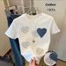 Women's round Neck Short Sleeve T-Shirt Summer Base Layer Top Casual Comfortable Fabric_ecoleips.com