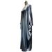 2025 New Muslim Dubai Clothing Fashion Elegant Cardigan Snowflake Satin Dress Abaya_ecoleips.com