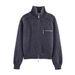 Women's Double-Zip Knit Cardigan Spring Fashion Lightweight Open Front Coat With Adjustable Fit_ecoleips.com