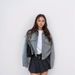 Women's Stylish Short Wool Blend Jacket With Lapel Collar - Street Fashion Outerwear For Autumn & Winter_ecoleips.com