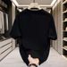 Women's Clothing Men's Loose Half Sleeved Summer Trend Daily Simple White Top_ecoleips.com