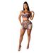 Women's Clothing Palace Printed Lace Suit_ecoleips.com