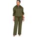 Women's 2 Piece Sportswear Set Long Sleeved Hooded Sweatshirt And Pants Fashionable Summer Outfit In Stock_ecoleips.com