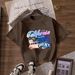 Women's Casual Round Neck Short Sleeve T-Shirt Multi-Color Style Simple Fashionable Sports Top Solid Printed Loose Fit_ecoleips.com