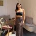 Leopard Print Sexy Hip Fishtail Skirt Floor Length Skirt 2024 European And American New Spring Women's Clothing Drape Long Skirt_ecoleips.com