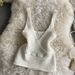 Aria Basics Aria Basics Retro Ribbed Knit Vest With V-neck, Solid Color High-waisted Backless European And American Street Style Short Slim-fit_ecoleips.com