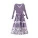 Sanzhai Pleated Fall V-Neck Chinese Style Lace-Up Fashion Fake Two Pieces Horse-Face Skirt Belly Covering Pleated Skirt_ecoleips.com