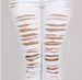 Aria Basics Cross-Border Source European And American Large Ripped Jeans For Women Trendy Personality Beggar Frayed_ecoleips.com