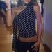 European And American INS Style Hot Girl Women's Leopard Print One-Shoulder Sleeveless Ribbon Short Tight Tank Top_ecoleips.com