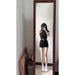 New Summer Black High-Waisted Tight Denim For Women, Sexy Tight-Fitting Butt-Lifting Shorts_ecoleips.com