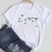 European And American Cross-border Foreign Trade Wholesale Women's Floral Round-neck Plus-size Short-sleeve T-shirt Tops_ecoleips.com