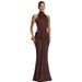Women's Sexy Elegant Halter Backless Bodycon Maxi Dress – Party Evening Gown_ecoleips.com