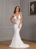Women's Clothing Sexy Sleeveless Sling Tail Slim Wedding Dress Wedding Dress_ecoleips.com