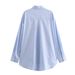 2025 New Women's Clothing Summer Fashion Loose Plaid Long Sleeve Turn-down Collar Casual Shirt K5-3434_ecoleips.com