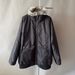 girl Niche Design Oversized Lined Four-Pocket High Collar Bomber Jacket Women's Parka Large Fur_ecoleips.com