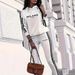 Women's Clothing Spring Autumn Trendy Printed Fashion Hooded Casual Sports Suit Women's Clothing Set Long Sleeve For Formal & Casual For Women_ecoleips.com