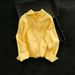 Women's High-End Faux Cotton Linen Shirt Summer Casual Relaxed Sun Protective Set Old Money Style Outfit_ecoleips.com