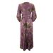 Women's Clothing Muslim New Leopard Print Pleated Fashionable And Elegant Dress_ecoleips.com
