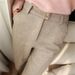 Aria Basics 2025 Foreign Trade Herringbone Woolen Trousers For Women, New Spring And Autumn Straight Casual Long Pants, Harem_ecoleips.com