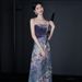 Chinese Style Evening Gown for Women Elegant Sophisticated Morning Robe for Banquets Weddings Engagements Toasting New 2026 Style_ecoleips.com