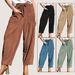 Women's Corduroy Wide-Leg Pants, High-Waisted Relaxed Fit Trousers With Pockets For Casual Fall Winter Outfits_ecoleips.com