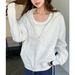 New Autumn Hooded Sweatshirt For Women, Thickened, Casual, Solid Color, Loose Fit, Slimming, Versatile, Long-sleeved_ecoleips.com
