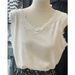 Lace Camisole Women, New Spring/summer/autumn Style, Plus Size, Loose Fit, Tummy-covering, Suitable For Outerwear Or As_ecoleips.com