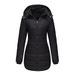 Women's Clothing Women's Long Sleeved Cotton Coat Anti-Splashing Detachable Cap Warm Jacket For Autumn And Winter Party Style_ecoleips.com
