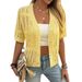 Foreign Trade Cross-border Clothing, European And American Hollow-out Knitwear, Women's Summer Lightweight Jacket_ecoleips.com