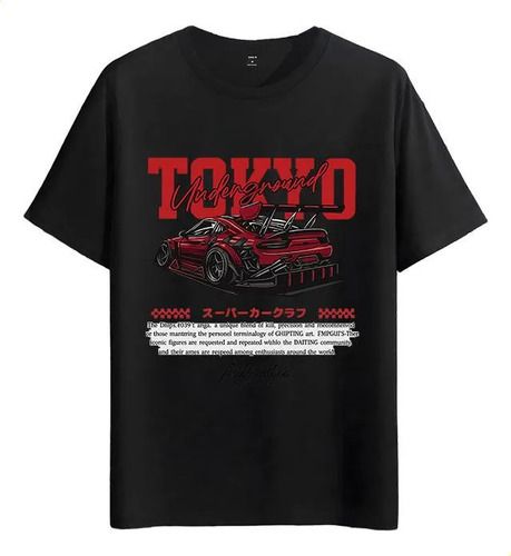Women's T-Shirts Tshirt Muscle Freaks Underground Car Estilo Drift Scene_ecoleips.com