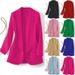 Women's Casual Long Sleeve Blazer Trendy Autumn Style Versatile And Easy to Match Outerwear for 2026_ecoleips.com