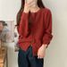 Women's Soft Cozy Short Cardigan Sweater Style Loose Long Sleeve Knitted Top For Autumn Winter_ecoleips.com