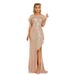 Women's slim fit fishtail sexy backless ladylike party dress _ecoleips.com