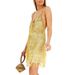Aria Basics Aria Basics New European And American Style Cross-Border Women's Evening Bodycon Strap Sexy Sequin Glitter Tassel Dress_ecoleips.com