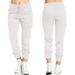 Aria Basics 2024 European And American Cross-Border Work Wear Casual Elastic Waist Drawstring Side Pocket Women's Long_ecoleips.com