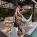 Summer Fashion Elegant Halter Neck Backless Tank Top Low Waisted Fishtail Skirt Set For Women_ecoleips.com
